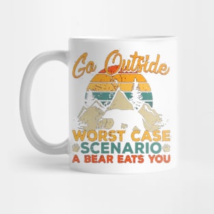 Go Outside camping Mug